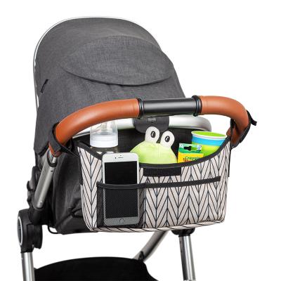 China Stroller Bag Large Stroller Organizer Bag Strollers Insulated Baby Bag Shoulder Messenger Bag Backpack for sale