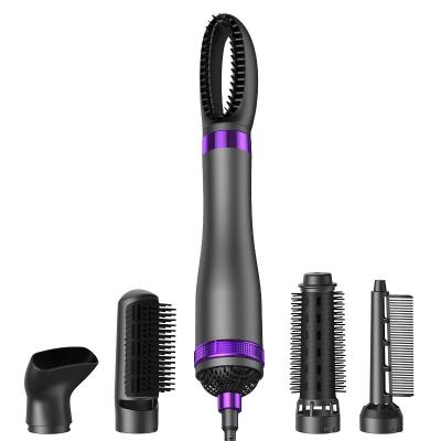 China Ionic 5 in 1 Secador Profesional Cabello Hair Dryer High Speed ​​Motor Salon Blow Dryer Brushless Hair Dryer for sale