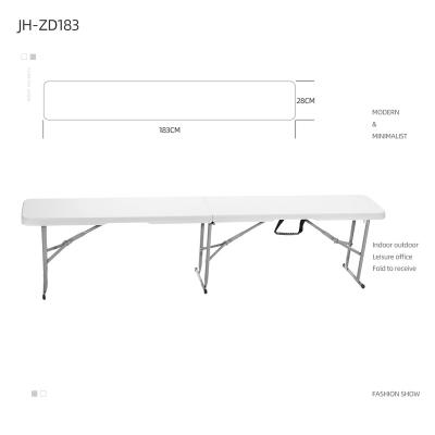 China New Design Cheapest Modern Metal Plastic Folding Outdoor Patio Bench for sale