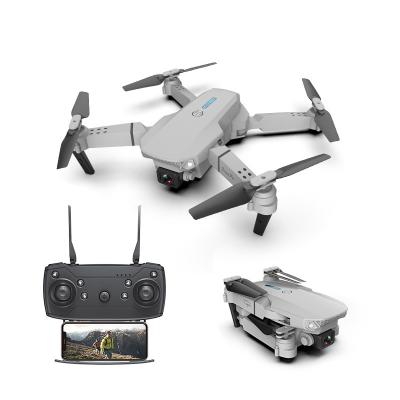 China New Headless Mode E88 Pro Drone With HD 4K 1080P Dual Camera Waist Hold Wifi RC Quadcopter Dron Toy E88 Wide Angle Foldable Drone for sale