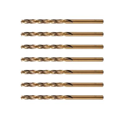 China Metal Steel Drilling 0.1-20mm Straight Shank Cobalt Drilling HSS Twist Drill Bits for Metal Stainless Steel Iron for sale