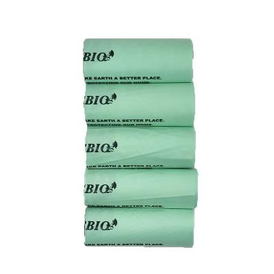 China Cornstarch Eco-friendly 100% BIODEGRADABLE 100% compostable and biodegradable environmental friendly garbage bags for sale