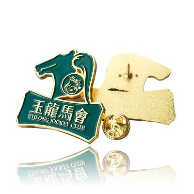 China Professional Cavity Logo Style Alloy Metal Custom Logo OEM 3D Design Badge for sale