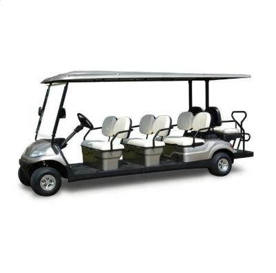 China Electric Golf Cart 6 Passenger Golf Buggy With 48V 4KW DC Motor 2400*1200*1800mm for sale