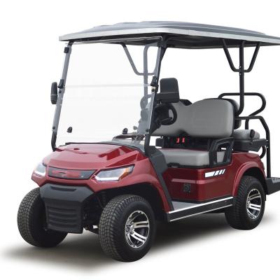 China Lvtong A827.2+2 Four Seat Car DC System Golf Cart L2380*W1200*H1800mm for sale