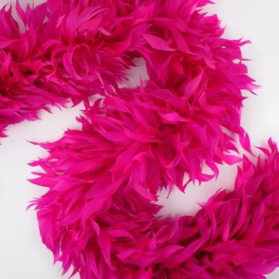 China Nagoire Classic Goose Stripped Feather Boa for sale