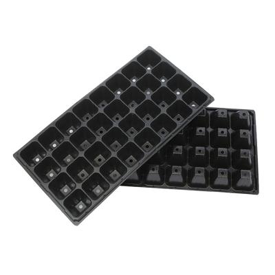 China Eco-friendly Plastic Nursery 15 21 32 50 72 98 105 Cell Nursery Seed Seedling Seedling Germination Tray Vegetable Plastic Seedling Trays for sale