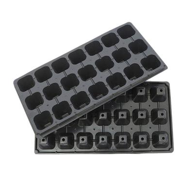 China 21 28 32 50 72 98 105 200 Holes Eco-friendly Plastic Germination Tray Seedling Tray Hydroponic Seeding Tray Nursery for sale