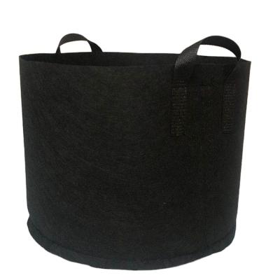 China Durable Plastic Plant Nursery Baby Garden Growing Black Square Bag Soil Hydroponic Growing Plastic Bags for sale