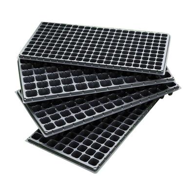 China Eco-friendly 50 Cell PS Seed Starting Tray Plastic Seedling Cell Tray Planting Seed Starter Tray Tomato for sale