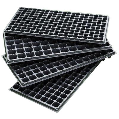 China Eco-friendly Plastic Seed Starting Grow Deep Germination Seedling Tray For Vegetables Nursery Seed Tray for sale