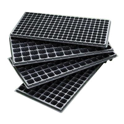 China Eco-friendly Seedling Germination Planting Tray Tray With Drain Hole Tobacco Seedling Trays for sale