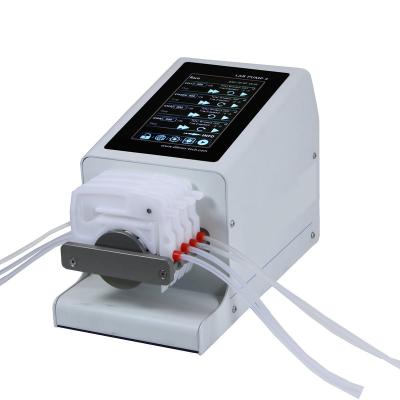 China Ditrontech Automotive Industry Multi-Channel High Precision Liquid Transfer Lab Micro Auto Touch Screen Independent Control Peristaltic Pump for sale