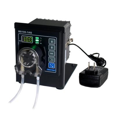 China Original Slow Flow Laboratory Automotive Industry Factory DC 24v Semi-automatic Mini Peristaltic Pump for sale