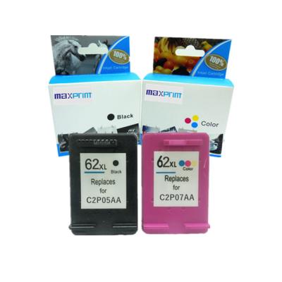 China 7 Star compatible 62XL ink cartridge for HP62X HP 62 FOR HP officejet 5742 hp 7645 8005 for sale