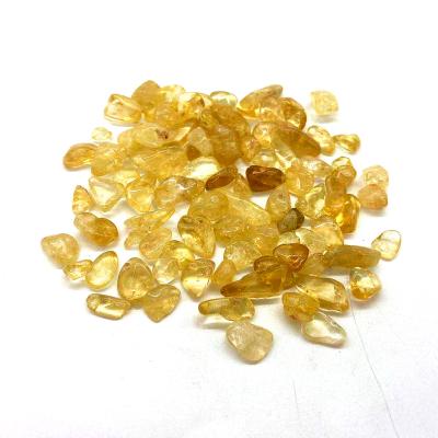 China High Quality Healing Natural People Crfts Crystal Tumbled Stone For Sale citrine gravels from China Crystal Quartz Stone Reiki Gemstone for sale