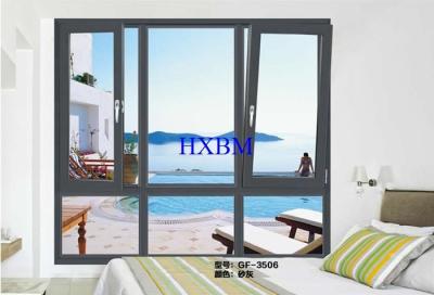 China Double Glazed Aluminium Windows And Doors Large Open Area Good Ventilation for sale