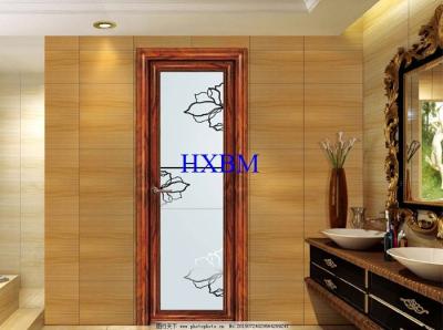 China Push Smoothly Aluminum Clad Wood Doors , Single Aluminum French Doors for sale