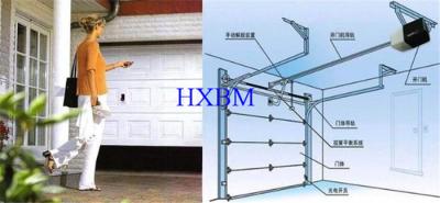 China A cor do pó revestiu as portas modernas da garagem, elétricas para cima e para baixo portas da garagem à venda