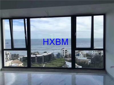 China Durable Aluminium Frame Glass Window , Powder Coated Aluminium Windows Easy To Clean for sale