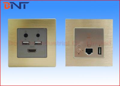 China Puerto montado rasante 5 V 2,1 A de la carga de alimentación por USB de Mini Media Hub With en venta