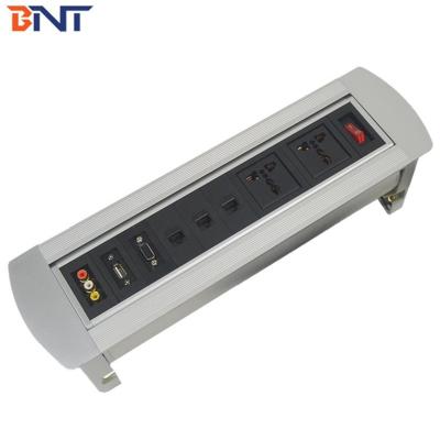 China Conferência Escondida Rotativa Multi Power Socket Flip Up 10 - 13 Amp à venda