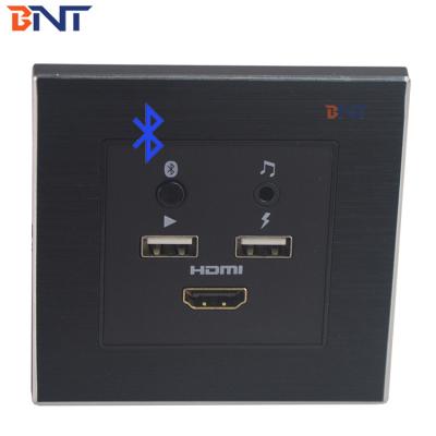 China Flush Mounted Mini Media Hub With USB Power Charge Port 5 V 2.1 A for sale