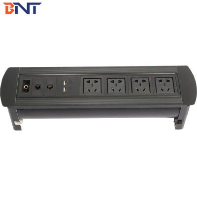 China double universal power interface used in office room  manual flip up socket  MK6204 for sale