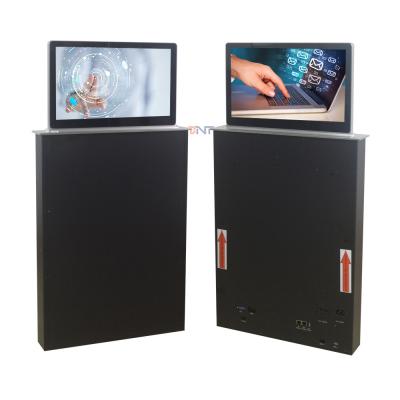 China Pulgada ultra ocultada de aluminio/de la elevación 18,5 del monitor del escritorio elevación motorizada 23,5 pulgadas del monitor en venta