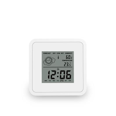 China Indoor Cheap Gift Office Digital Desk Clock With Temperature for sale