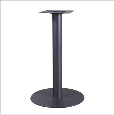 China Easy Installation Hot Selling Bar Table Round Metal Base Bar Height Cocktail Table for sale