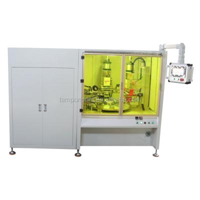 China Factory Automatic 2 Color Plastic Caps Foil Hot Stamping Printer Machine for sale