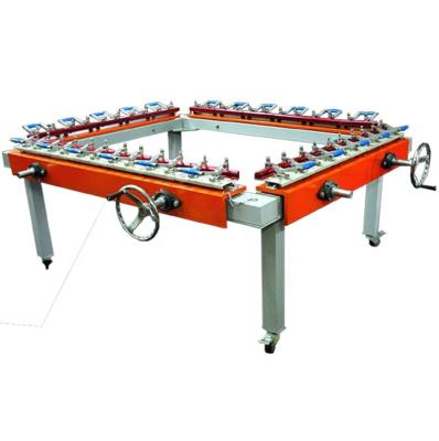 China Hotels Manual Silk Screen Stretcher Wrapping Wrap Mesh Stretching Machine for sale