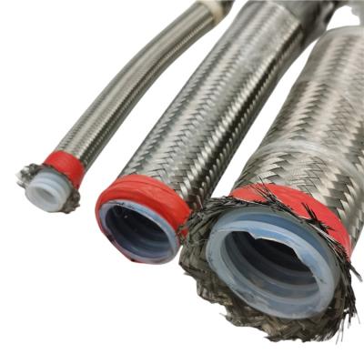 China PTFE Manufacturer Wholesale Stainless Steel Flexible Bromine Ptfe Complicated Hose for sale