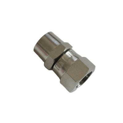 China SS304 Manufacturer Wholesale 37 Degree Ss304 Jic Female Swivel Weld Fittings For Metal Pipe for sale