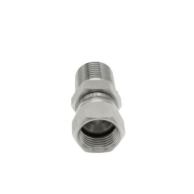 China SS316L Stainless Steel 316Ss Jic Swivel Taper Female & Male NPT Thread Fittings Adapter for sale