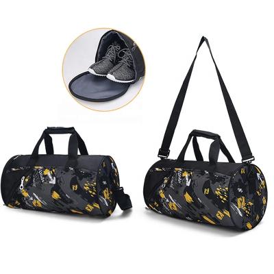 China Gym Travel Duffel Bag Sports Gym Bag Fitness For Women Men Bags Yoga Nylon Travel Training Ultralight Duffle With Shoes Pocket Duffel Bag for sale