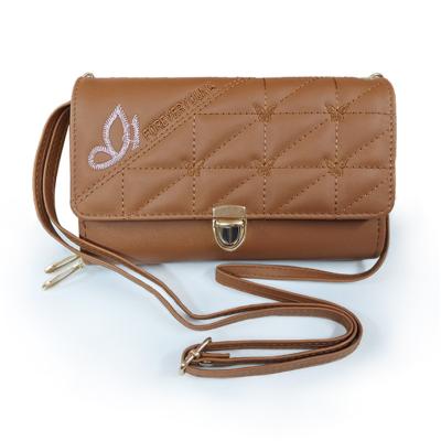 China The waterproof store recommended ladies artistic embroidery inclined shoulder wallet for sale