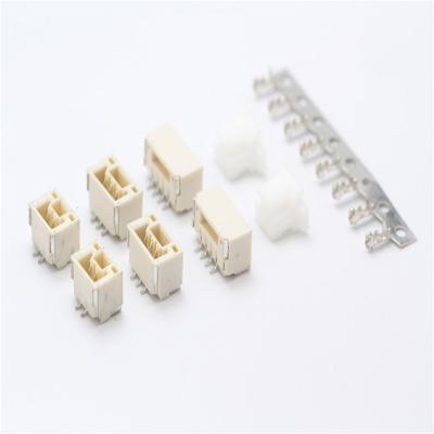 China GH1.25mm pitch 2a-20a straight pin smt connector flame retardant / flame retardant wire to board connector SMt A12514 SERIES crimp terminal for sale