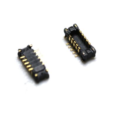 China PCB RF 0.4 Panel-to-Panel Connector Female and Male Size 0.8 10P 24P 30P 34P 40P 50P for sale