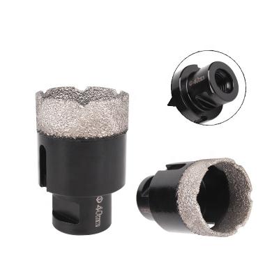 China M14 Metal Drilling Welding Diamond Hole Opener Granite Marble Welding Reaming Angle Grinder Special Drill Bit for sale