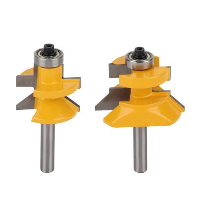 China Carbide 8 Handle Frame Edge Tenon Cutter High Grade Frame Edge Tenon Router Bit for sale