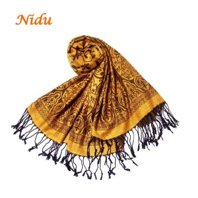 China Wholesale long viscous scarf shawls for lady india pashmina factory OEM for sale