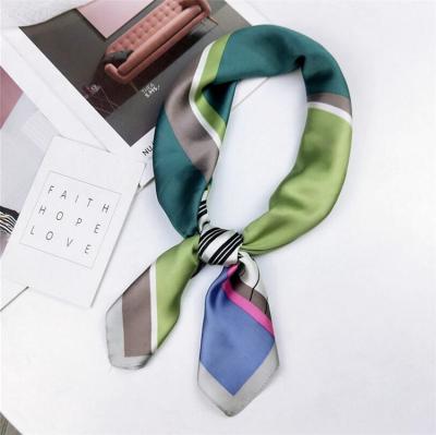 China Piano Square Neckerchief Handbag Silk Feeling Hair Scarf Bracelet Gift For Women/Men for sale