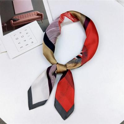 China Square Nidu Hair Scarf Silk Like Scarves For Women Spot Big Square Neck Head Scarf for sale