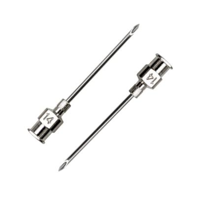 China Veterinary animal vaccine injection stainless steel needles for vaccination of pigs, cattle, sheep, dogs, cats and rabbits, luer lock for sale