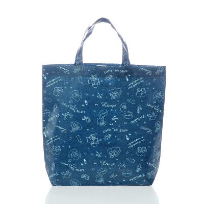 China Promotional pp handled coated eco tnt custom printed recycled grocery to handle non woven bag for sale