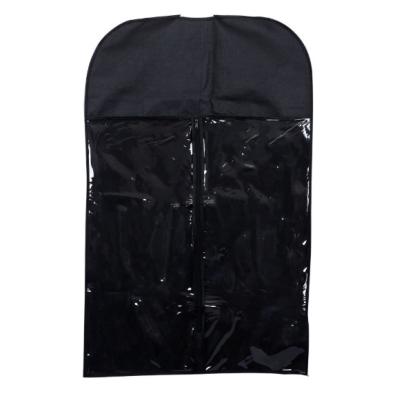 China Reusable Non Woven Custom Logo Printing New Design Garment Suit Bag With Zipper for sale