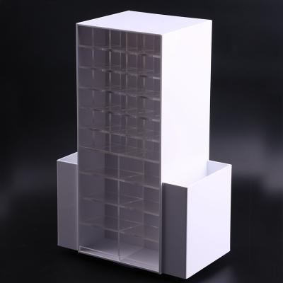 China Supermarket Tall Top Color Acrylic Sunglasses Large Size Clear Sunglasses Phone Accessories Display Stands for sale