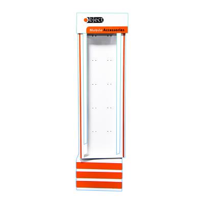 China Eco-friendly Acrylic Lego Floor Standing Electronic Objects Display Stand Rack for sale